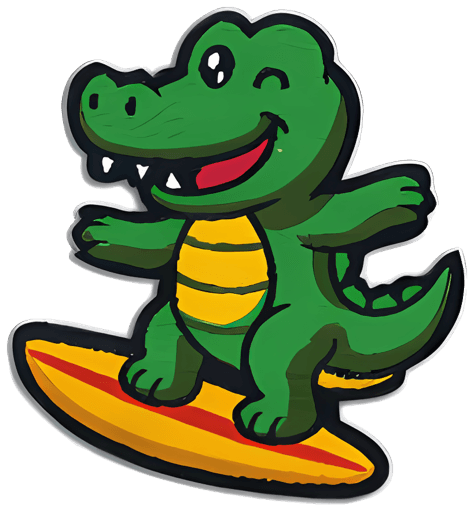 Surge the Surf Croc